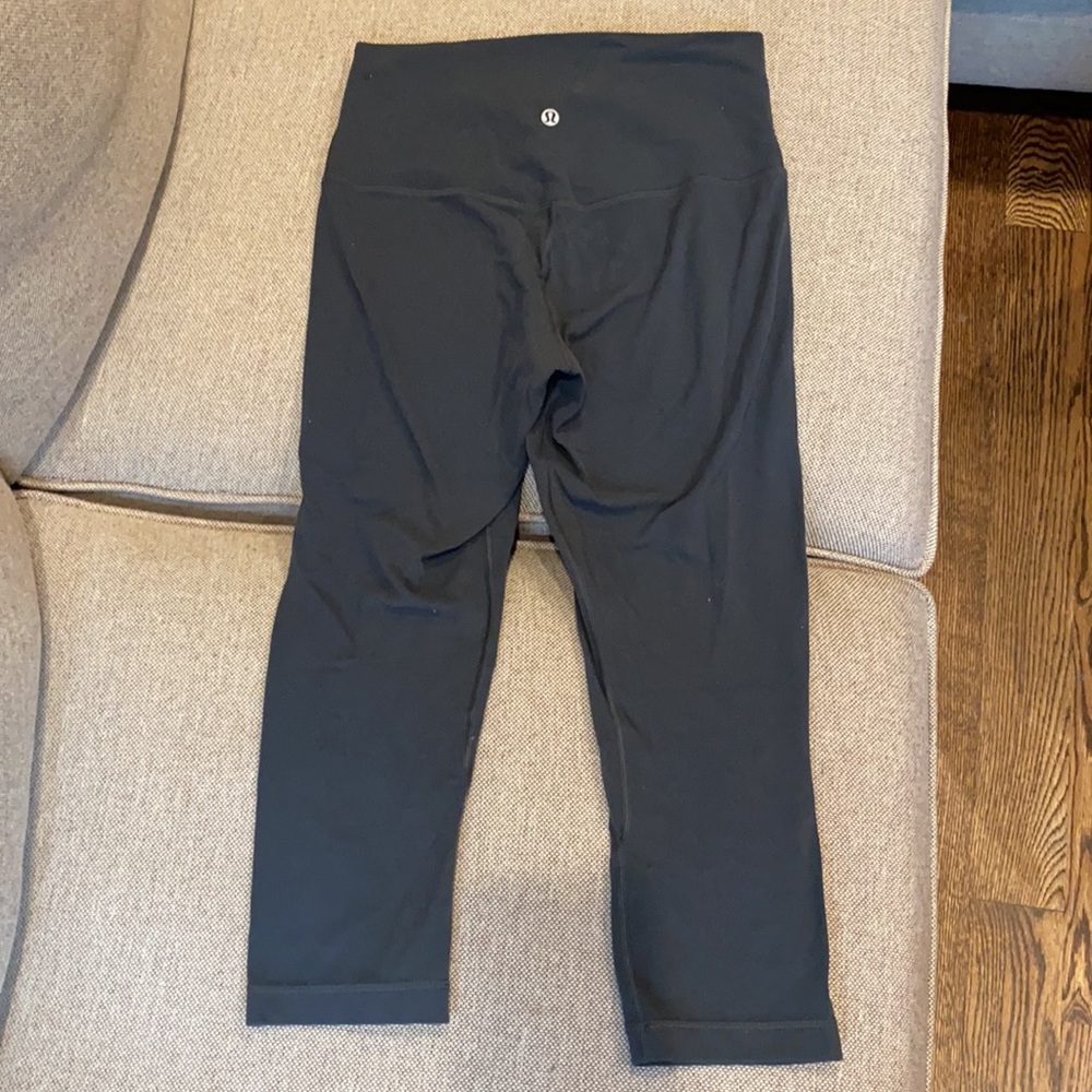 Lululemon Align Crop Pants-dark gray